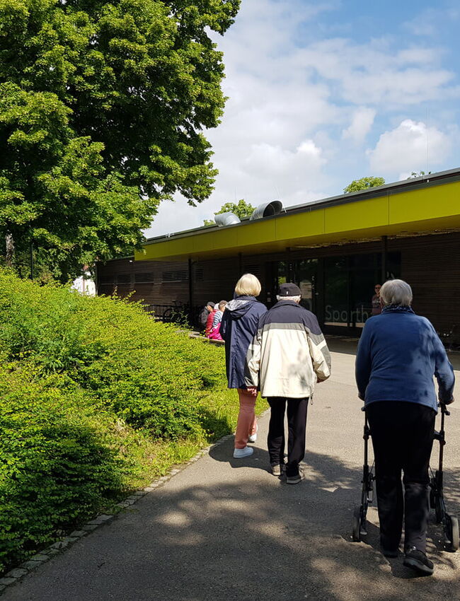 Spaziergang Demenzgruppe