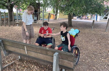 Aufm Kindergarten Spielplatz